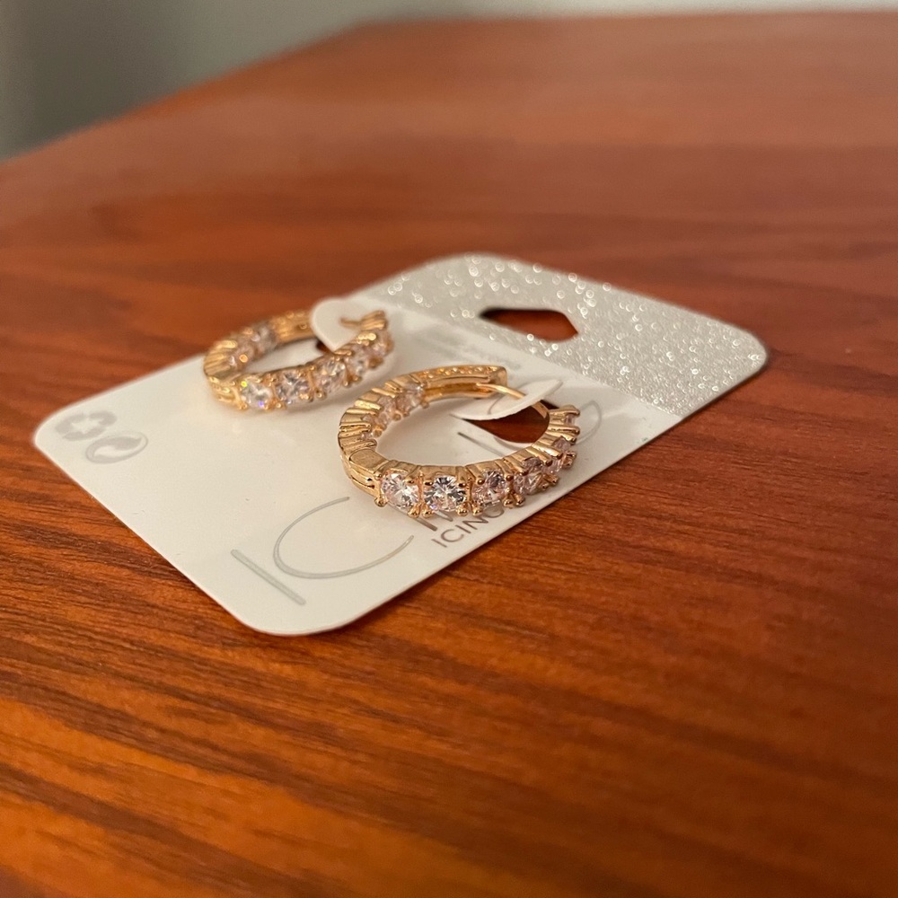 NWT Icing Cubic Zirconia Earrings